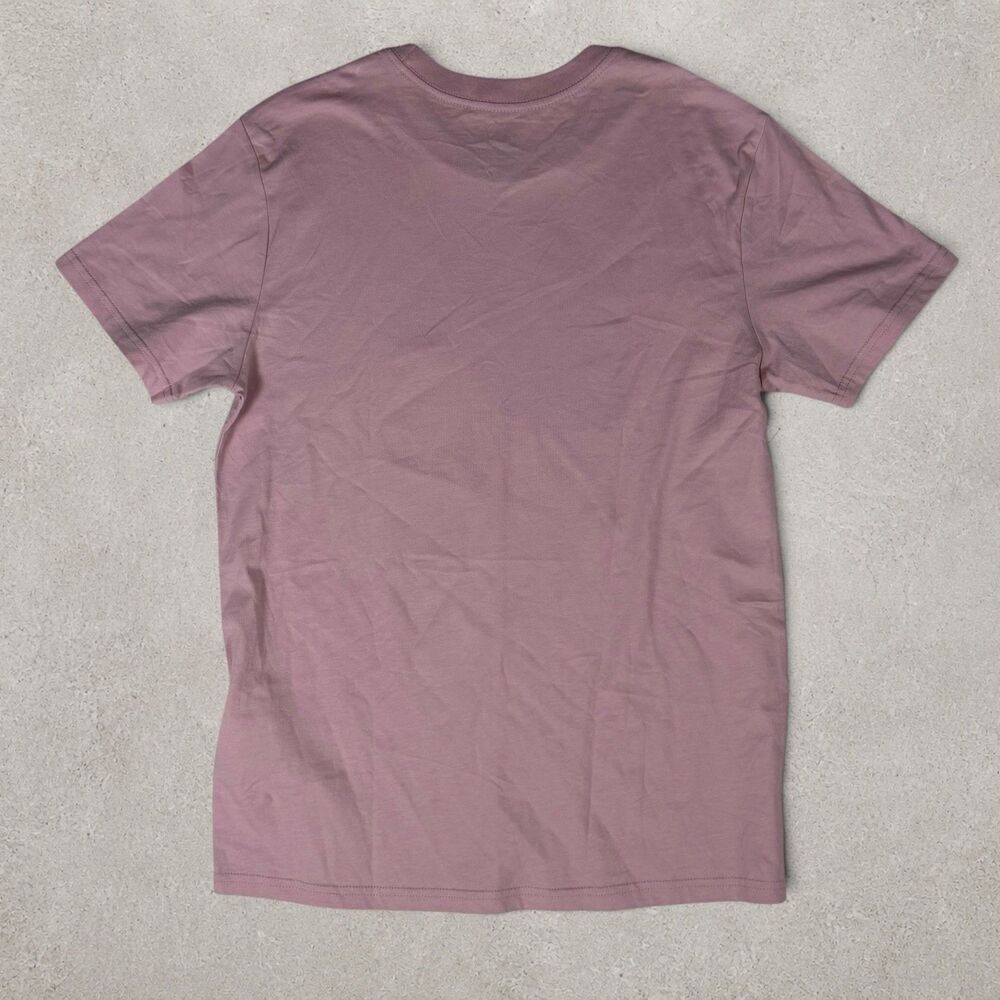 Disney Parks Tomorrowland Graphic Tee Pink Space Mountain PeopleMover Skyway S - Picture 4 of 6